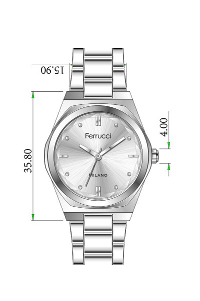 FERRUCCI METAL KOL SAATİ